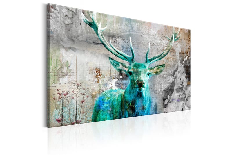 Taulu Green Deer 120x80 - Artgeist sp. z o. o. - Sisustustuotteet - Taulu & taide - Canvas-taulu