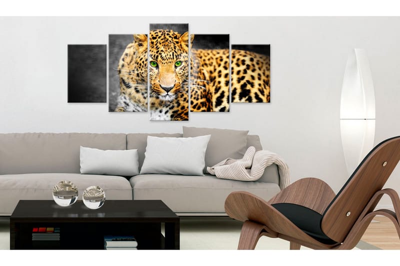 Taulu Green-Eyed Leopard 100x50 - Artgeist sp. z o. o. - Sisustustuotteet - Taulu & taide - Canvas-taulu