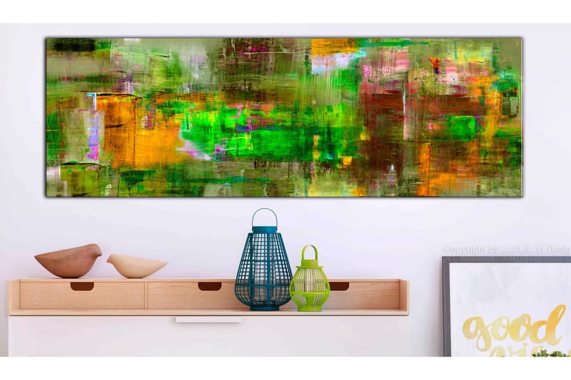 Taulu Green Land 135x45 - Artgeist sp. z o. o. - Sisustustuotteet - Taulu & taide - Canvas-taulu