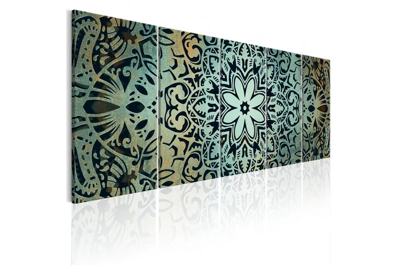 Taulu Green Mandala 200x80, Artgeist sp. z o. o.