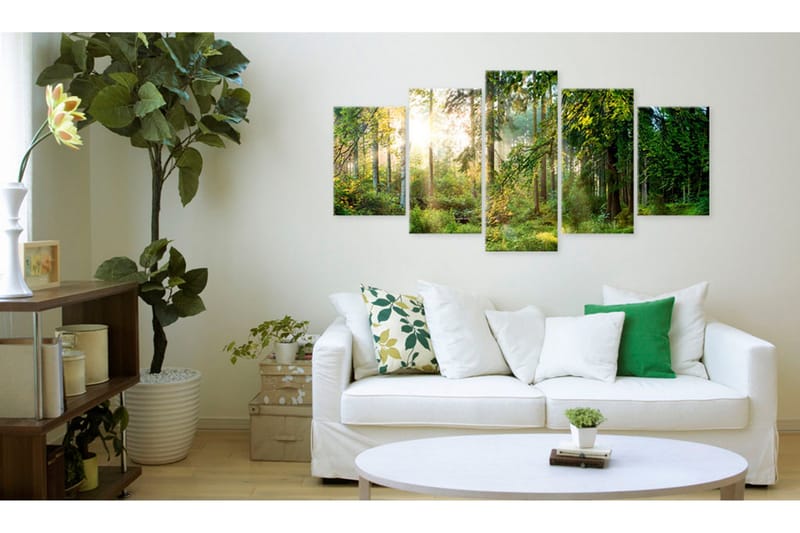 Taulu Green Sanctuary 200x100 - Artgeist sp. z o. o. - Sisustustuotteet - Taulu & taide - Canvas-taulu