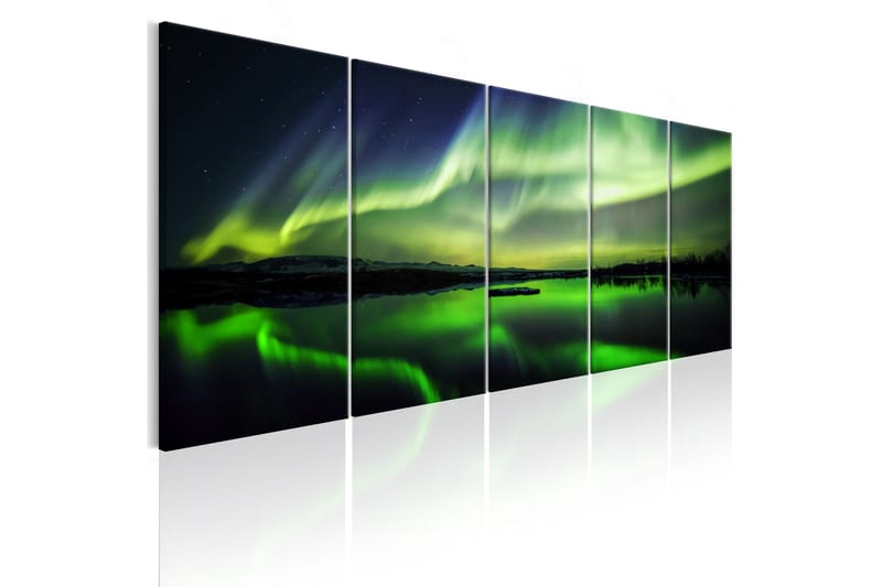 Taulu Green Sky 225x90 - Artgeist sp. z o. o. - Canvas-taulu - Seinäkoristeet