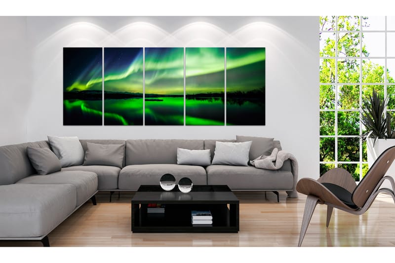 Taulu Green Sky 225x90 - Artgeist sp. z o. o. - Sisustustuotteet - Taulu & taide - Canvas-taulu