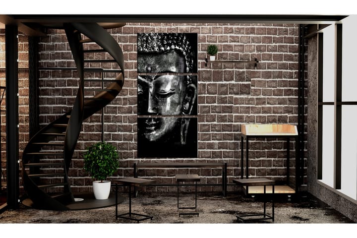 Taulu Grey Buddha 30x60 - Artgeist sp. z o. o. - Seinäkoristeet - Canvas-taulu