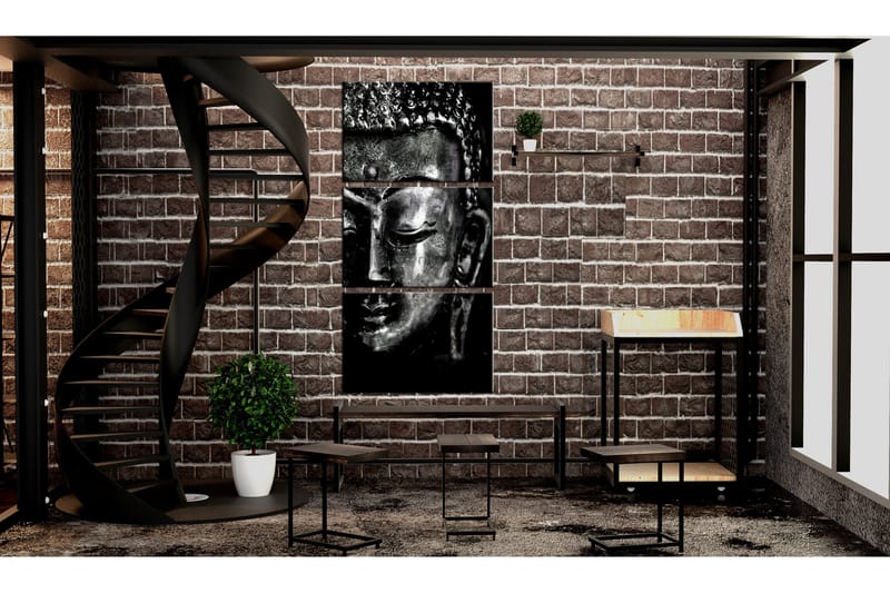 Taulu Grey Buddha 30x60 - Artgeist sp. z o. o. - Sisustustuotteet - Taulu & taide - Canvas-taulu