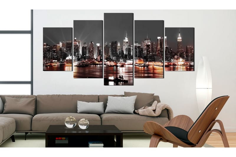 Taulu Grey City 200x100 - Artgeist sp. z o. o. - Sisustustuotteet - Taulu & taide - Canvas-taulu
