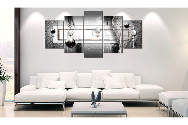 Taulu Grey Symmetry 200x100 - Artgeist sp. z o. o. - Sisustustuotteet - Taulu & taide - Canvas-taulu
