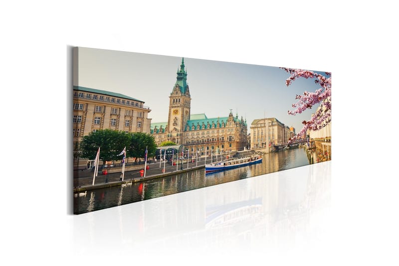 Taulu Hamburg Town Hall 120x40, Artgeist sp. z o. o.
