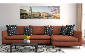 Taulu Hamburg Town Hall 135x45 - Artgeist sp. z o. o. - Sisustustuotteet - Taulu & taide - Canvas-taulu