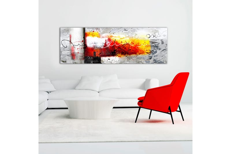 Taulu Hammer 1 Part Red Narrow 120x40 - Artgeist sp. z o. o. - Sisustustuotteet - Taulu & taide - Canvas-taulu