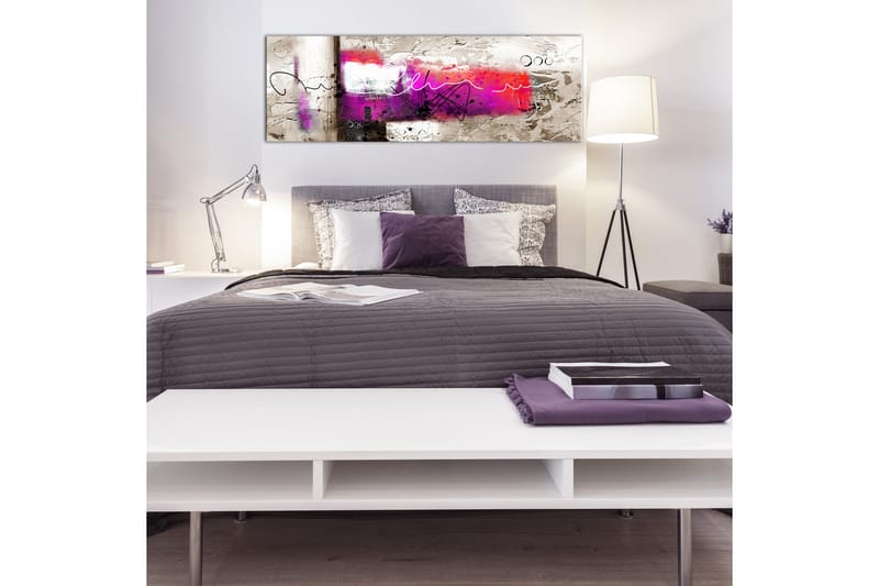Taulu Hammer 1 Part Pink Narrow 120x40 - Artgeist sp. z o. o. - Sisustustuotteet - Taulu & taide - Canvas-taulu