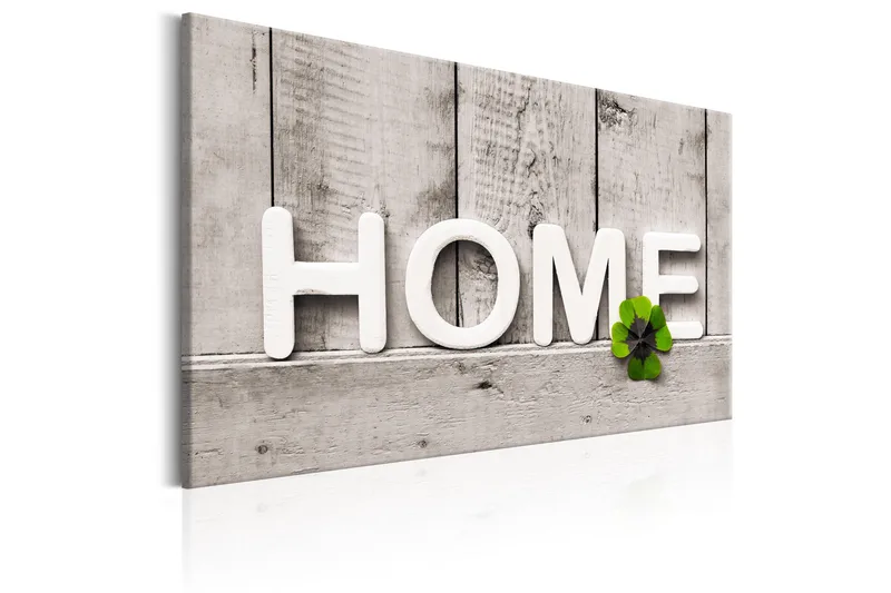 Taulu Happy Home 90x60 - Artgeist sp. z o. o. - Sisustustuotteet - Taulu & taide - Canvas-taulu