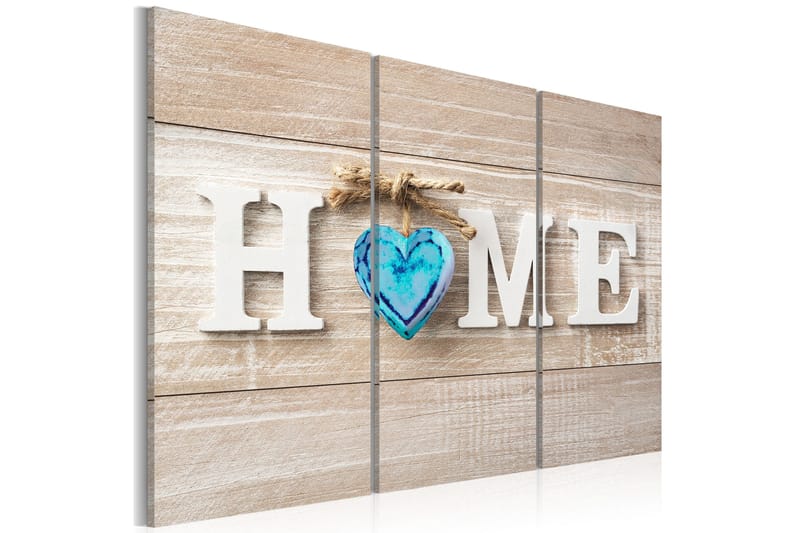 Taulu Home Blue Love 120x80, Artgeist sp. z o. o.