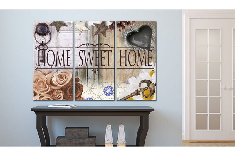 Taulu Home In Vintage Style 120x80 - Artgeist sp. z o. o. - Sisustustuotteet - Taulu & taide - Canvas-taulu