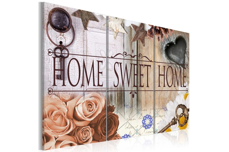 Taulu Home In Vintage Style 60x40, Artgeist sp. z o. o.