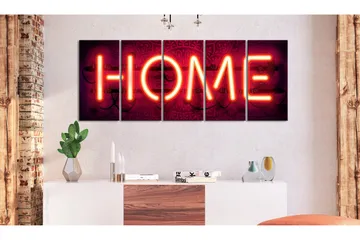 Taulu Home Neon 200x80 - Artgeist sp. z o. o. - Sisustustuotteet - Taulu & taide - Canvas-taulu