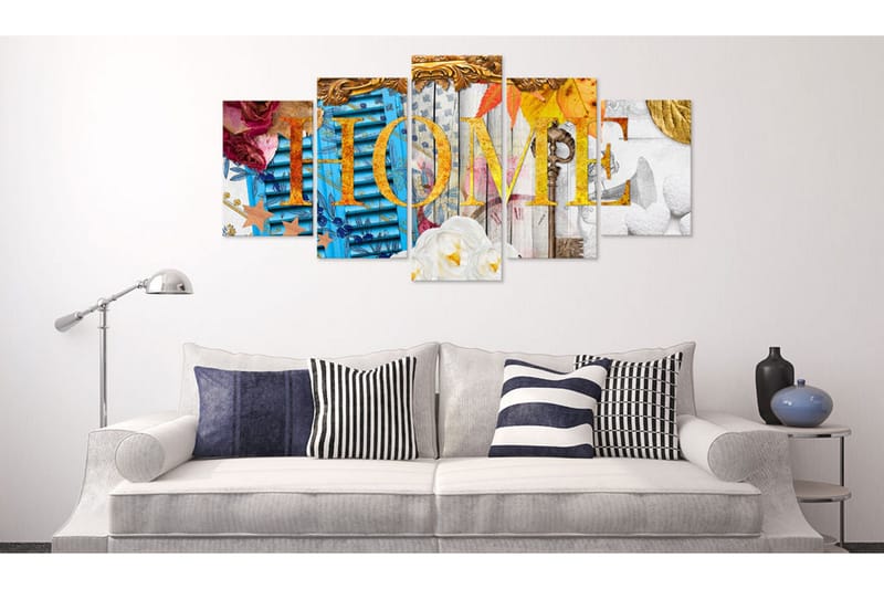 Taulu Home Vintage 100x50 - Artgeist sp. z o. o. - Sisustustuotteet - Taulu & taide - Canvas-taulu