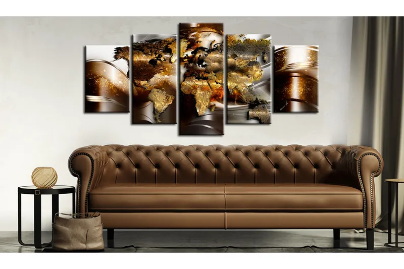 Taulu Honey Continents 100x50 - Artgeist sp. z o. o. - Sisustustuotteet - Taulu & taide - Canvas-taulu
