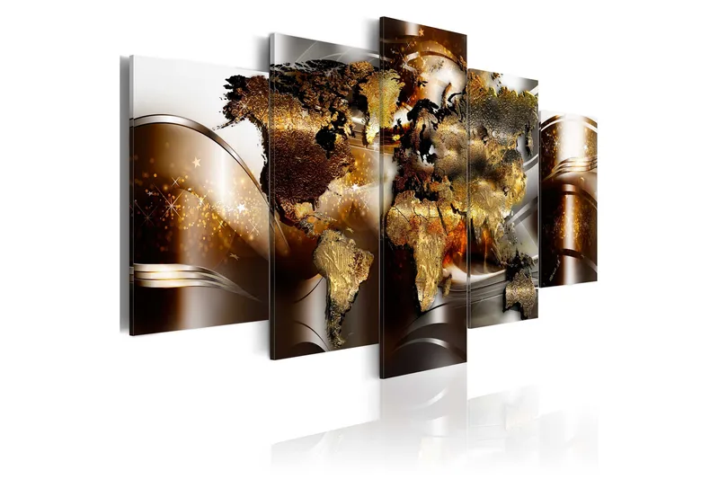 Taulu Honey Continents 100x50, Artgeist sp. z o. o.