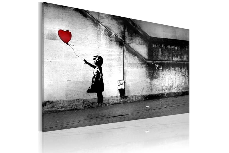 Taulu Hope Banksy 60x40 - Artgeist sp. z o. o. - Sisustustuotteet - Taulu & taide - Canvas-taulu