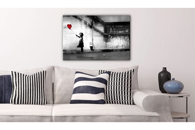 Taulu Hope Banksy 60x40 - Artgeist sp. z o. o. - Sisustustuotteet - Taulu & taide - Canvas-taulu
