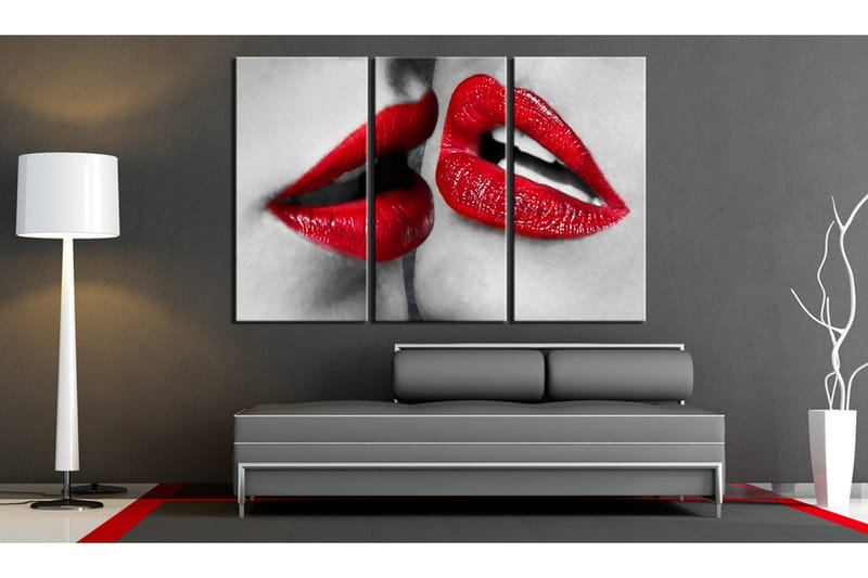 Taulu Hot Lips 120x80 - Artgeist sp. z o. o. - Sisustustuotteet - Taulu & taide - Canvas-taulu