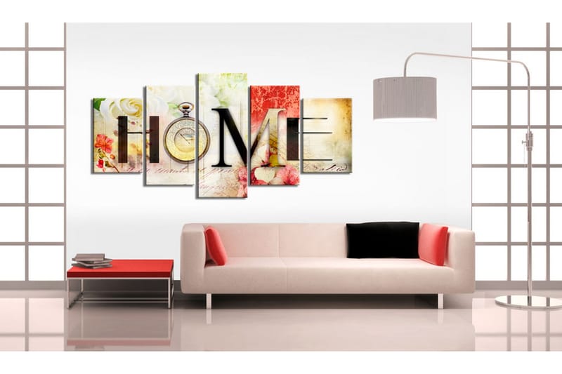 Taulu House Of Flowers 200x100 - Artgeist sp. z o. o. - Sisustustuotteet - Taulu & taide - Canvas-taulu