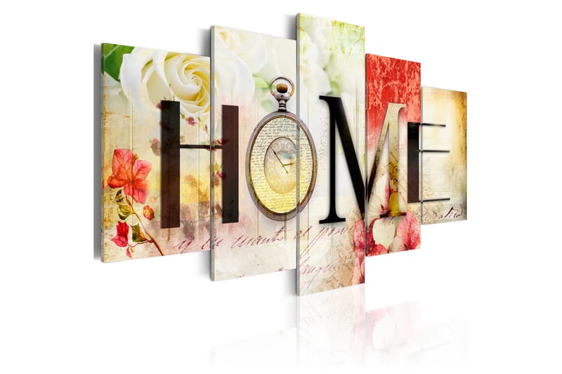 Taulu House Of Flowers 200x100 - Artgeist sp. z o. o. - Sisustustuotteet - Taulu & taide - Canvas-taulu