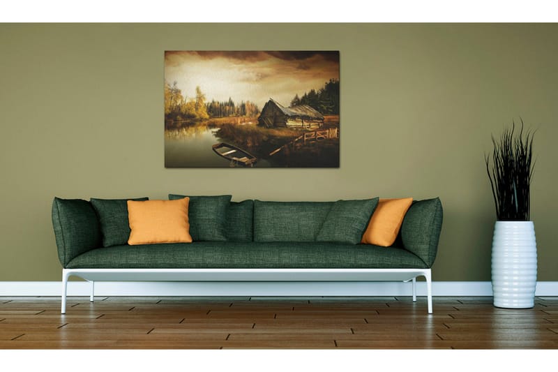 Taulu Idyllic Village 90x60 - Artgeist sp. z o. o. - Sisustustuotteet - Taulu & taide - Canvas-taulu