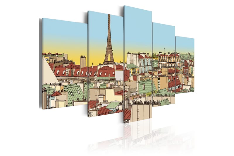 Taulu Idyllic Parisian Picture 200x100, Artgeist sp. z o. o.
