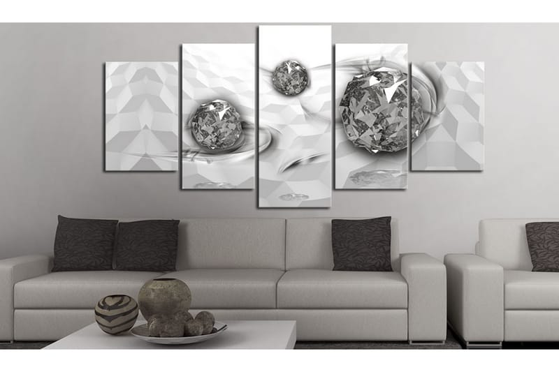 Taulu Immersed Silver 100x50 - Artgeist sp. z o. o. - Sisustustuotteet - Taulu & taide - Canvas-taulu
