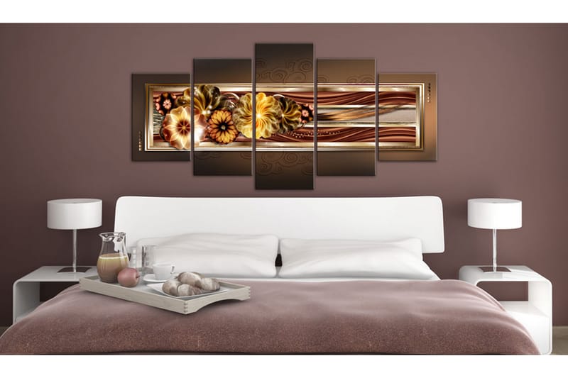 Taulu In Golden Waves 100x50 - Artgeist sp. z o. o. - Sisustustuotteet - Taulu & taide - Canvas-taulu