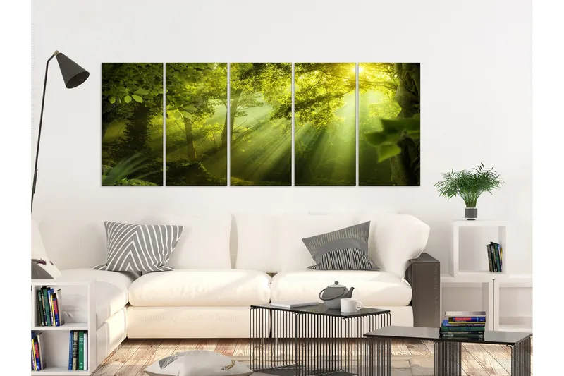 Taulu In The Sunshine 5 Parts Narrow 200x80 - Artgeist sp. z o. o. - Sisustustuotteet - Taulu & taide - Canvas-taulu