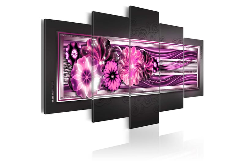 Taulu In Pink Waves 200x100, Artgeist sp. z o. o.