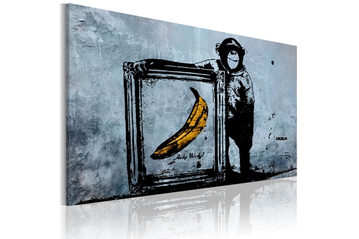 Taulu Inspired by Banksy 120x80 - Artgeist sp. z o. o. - Canvas-taulu - Seinäkoristeet