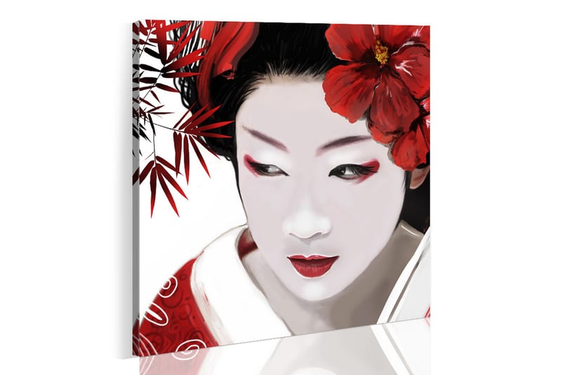 Taulu Japanese Geisha 80x80 - Artgeist sp. z o. o. - Sisustustuotteet - Taulu & taide - Canvas-taulu