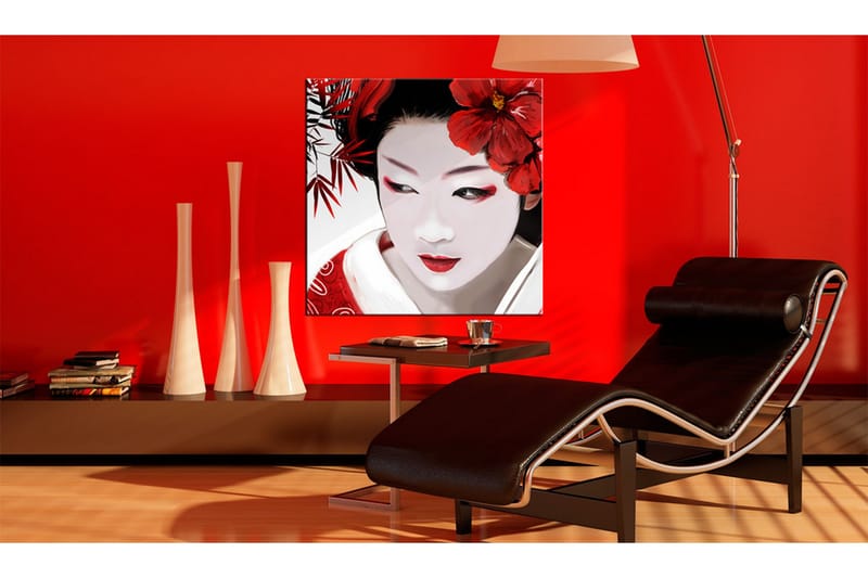 Taulu Japanese Geisha 80x80 - Artgeist sp. z o. o. - Sisustustuotteet - Taulu & taide - Canvas-taulu