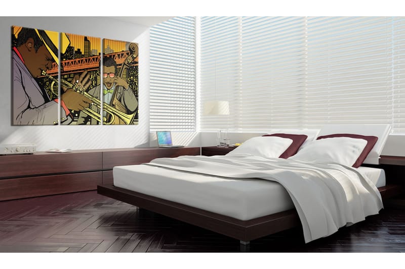 Taulu Jazz Musician 60x40 - Artgeist sp. z o. o. - Sisustustuotteet - Taulu & taide - Canvas-taulu