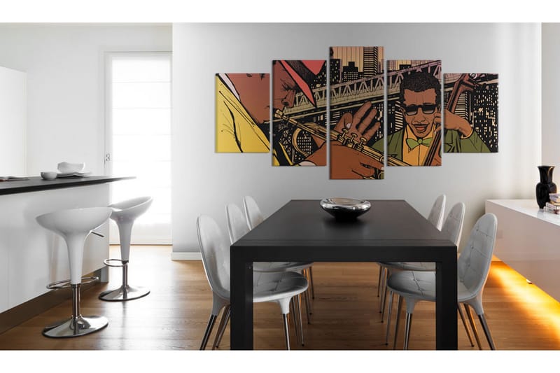 Taulu Jazzy Nyc 100x50 - Artgeist sp. z o. o. - Sisustustuotteet - Taulu & taide - Canvas-taulu