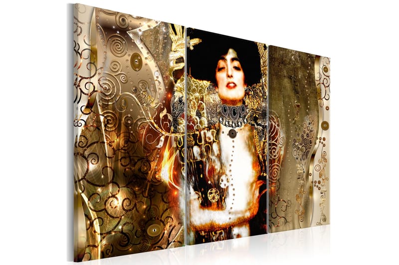 Taulu Judith 3 Parts Green 120x80, Artgeist sp. z o. o.