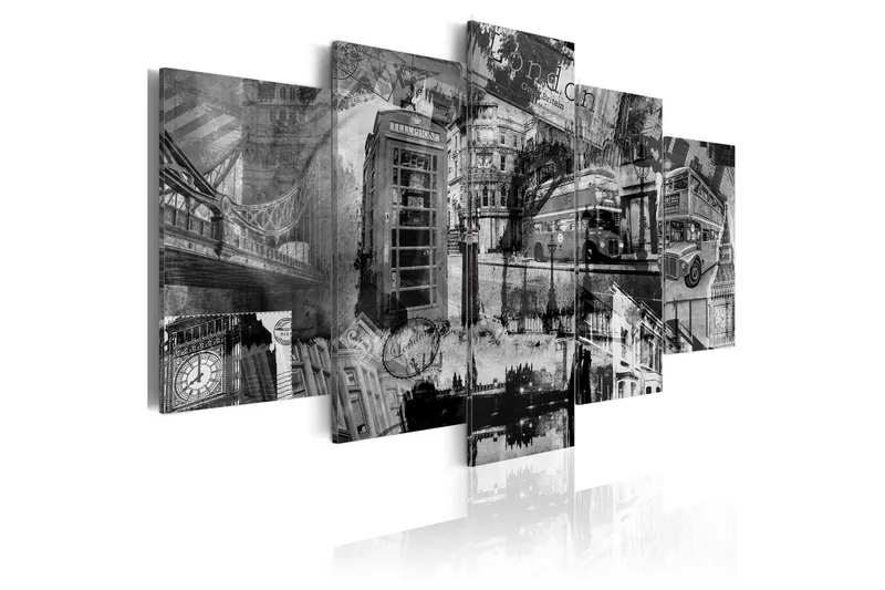 Taulu Kärnan London 5 St 100x50, Artgeist sp. z o. o.