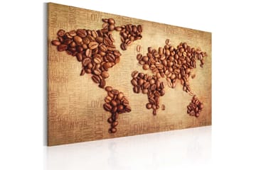 Taulu Kahvia koko maailmasta 60x40