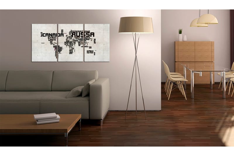 Taulu Kartta italialainen 60x30 - Artgeist sp. z o. o. - Sisustustuotteet - Taulu & taide - Canvas-taulu