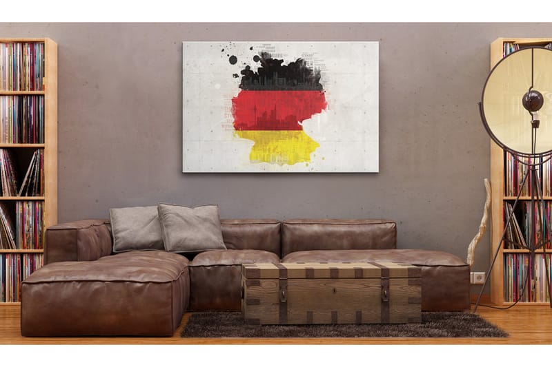 Taulu Kartta Saksa 60x40 - Artgeist sp. z o. o. - Sisustustuotteet - Taulu & taide - Canvas-taulu