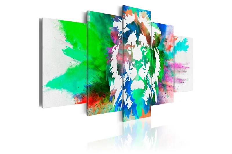 Taulu Kingdom Of The Lion 200x100, Artgeist sp. z o. o.