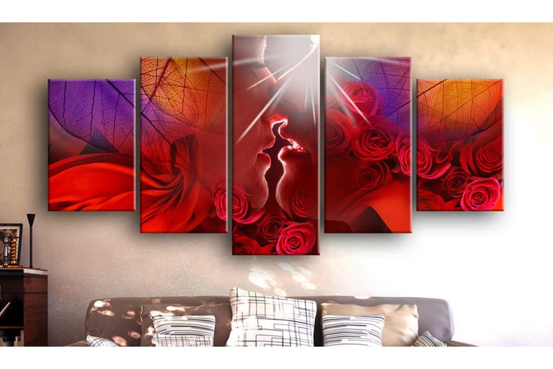 Taulu Kiss From Rose 100x50 - Artgeist sp. z o. o. - Sisustustuotteet - Taulu & taide - Canvas-taulu