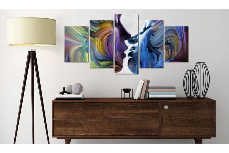 Taulu Kiss Of Colours 200x100 - Artgeist sp. z o. o. - Sisustustuotteet - Taulu & taide - Canvas-taulu