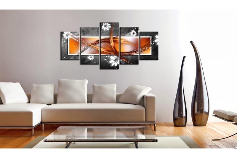 Taulu Kukat ja Abstrakti 200x100 - Artgeist sp. z o. o. - Sisustustuotteet - Taulu & taide - Canvas-taulu