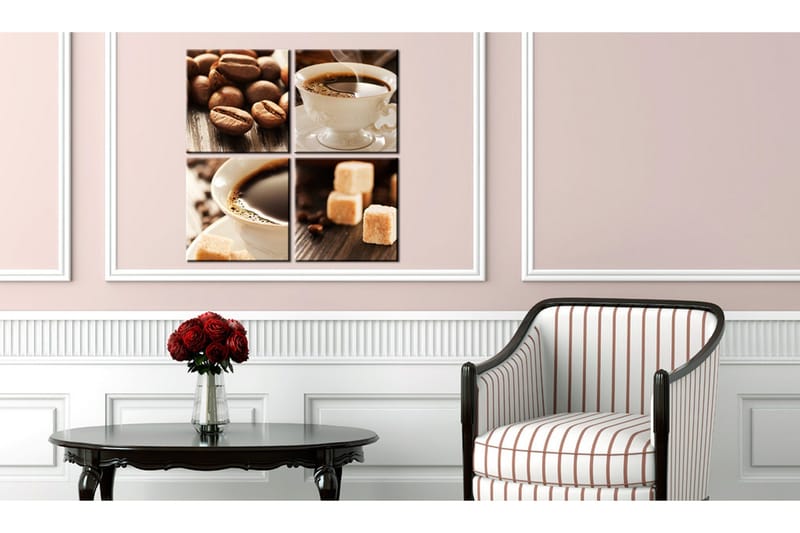 Taulu Kuppi kahvia 80x80 - Artgeist sp. z o. o. - Sisustustuotteet - Taulu & taide - Canvas-taulu