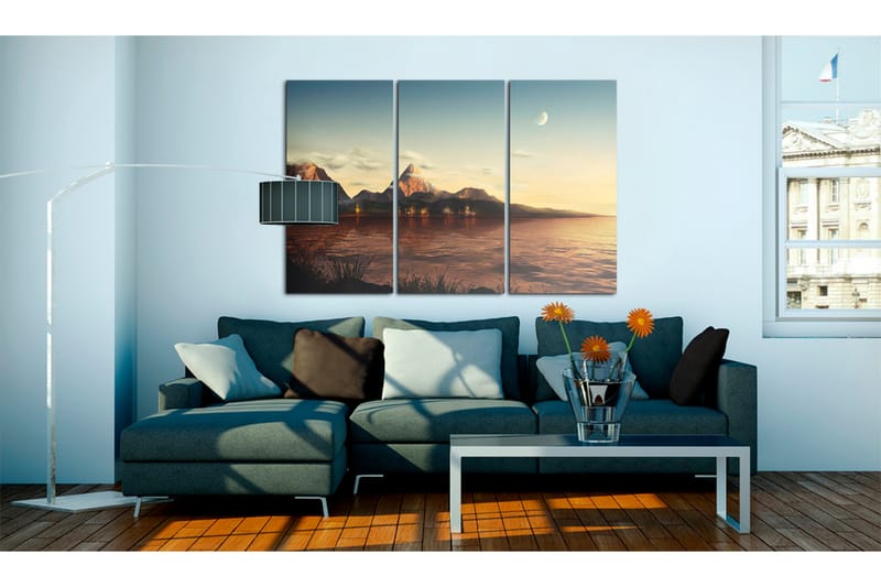 Taulu Lämmin ilta tunturissa 120x80 - Artgeist sp. z o. o. - Sisustustuotteet - Taulu & taide - Canvas-taulu